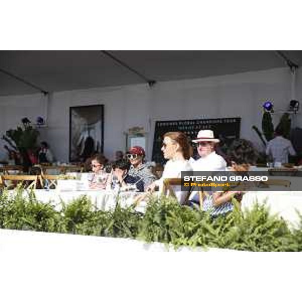 LGCT of Miami Beach - VIP - Sheikha Al Mayassa Bint Hamad Al Thani, Jan Tops (President of LGCT and co-founder of GCL) - Miami Beach, - 7 April 2018 - ph.Mario Grassia/LGCT