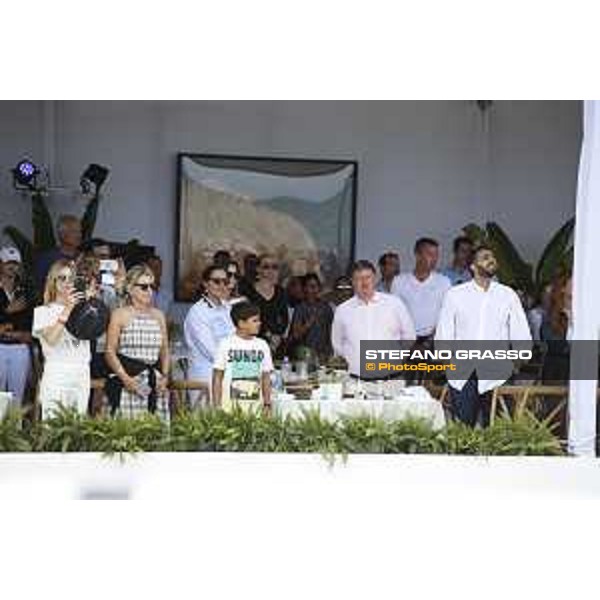 LGCT of Miami Beach - VIP - Sheikha Al Mayassa Bint Hamad Al Thani, Jan Tops (President of LGCT and co-founder of GCL) - Miami Beach, - 6 April 2018 - ph.Mario Grassia/LGCT