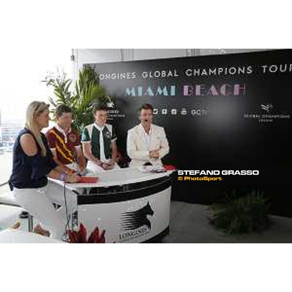 LGCT of Miami Beach - GC Live Studio - Jenny Rudall, Shane Sweetnam (IRL), Michael Duffy (IRL), Steven Wilde - Miami Beach, - 5 April 2018 - ph.Mario Grassia/LGCT