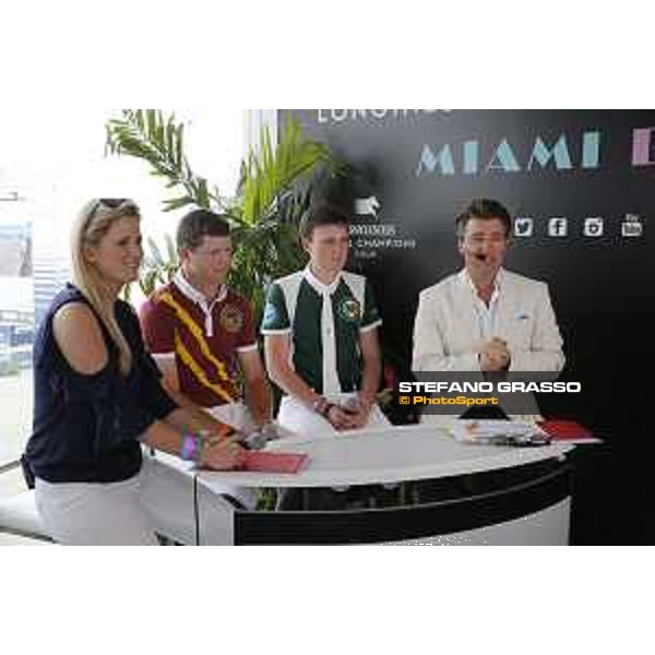 LGCT of Miami Beach - GC Live Studio - Jenny Rudall, Shane Sweetnam (IRL), Michael Duffy (IRL), Steven Wilde - Miami Beach, - 5 April 2018 - ph.Mario Grassia/LGCT