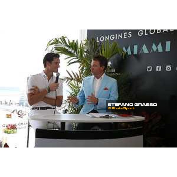 LGCT of Miami Beach - GC Live Studio - Olivier Philippaerts (BEL), Steven Wilde - Miami Beach, - 7 April 2018 - ph.Mario Grassia/LGCT