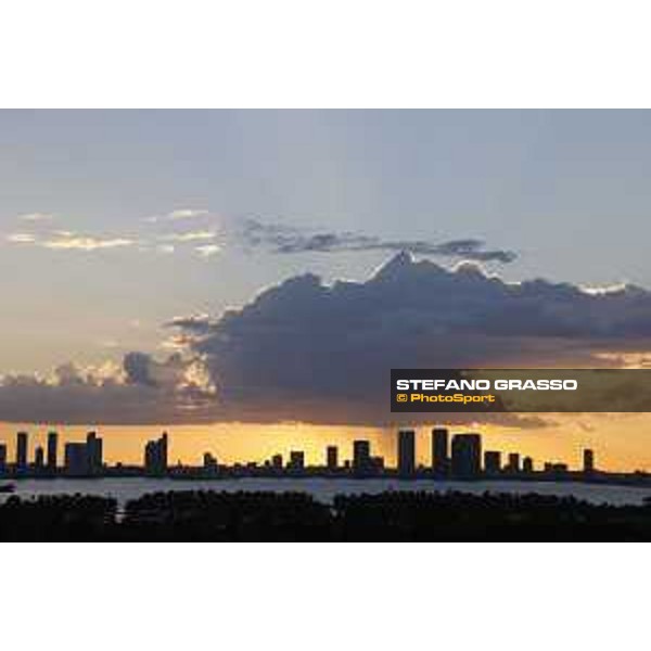LGCT of Miami Beach - Miami skyline at sunset - Miami Beach, - 5 April 2018 - ph.Mario Grassia/LGCT