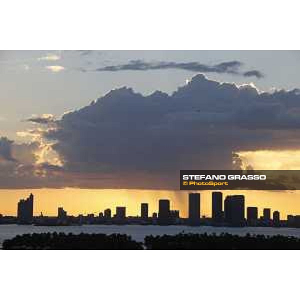 LGCT of Miami Beach - Miami skyline at sunset - Miami Beach, - 5 April 2018 - ph.Mario Grassia/LGCT