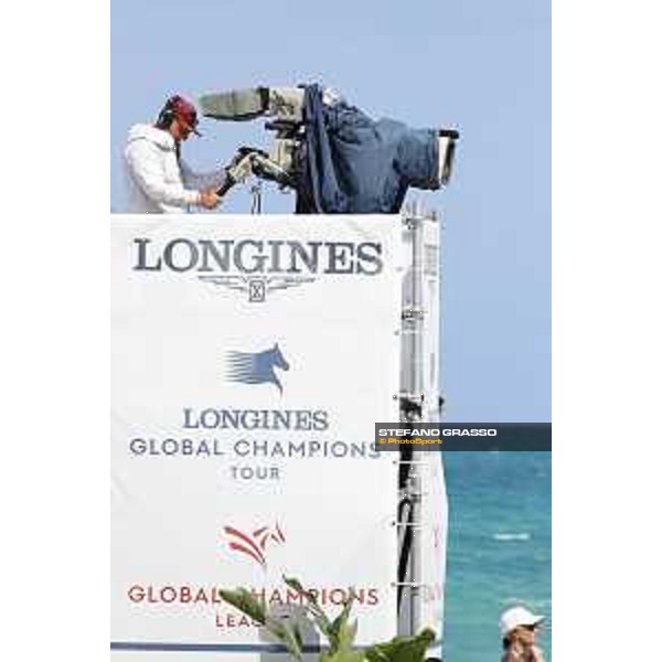 LGCT of Miami Beach - Various - TV crew - Miami Beach, - 5 April 2018 - ph.Mario Grassia/LGCT