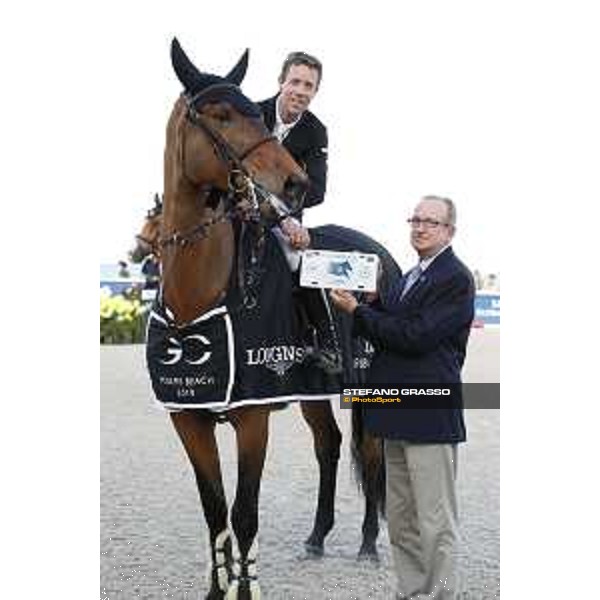 LGCT of Miami Beach - Class \0 - Prize giving ceremony - Maikel Van Der Vleuten (NED) on Arera C - Miami Beach, - 7 April 2018 - ph.Mario Grassia/LGCT