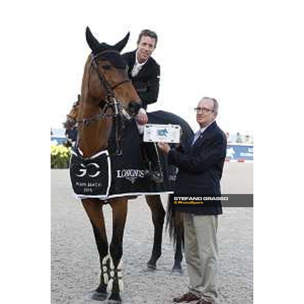 LGCT of Miami Beach - Class \0 - Prize giving ceremony - Maikel Van Der Vleuten (NED) on Arera C - Miami Beach, - 7 April 2018 - ph.Mario Grassia/LGCT