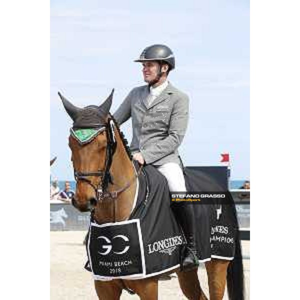 LGCT of Miami Beach - Class 4 - Prize giving ceremony - Philipp Weishaupt (GER) on Sansibar - Miami Beach, - 5 April 2018 - ph.Mario Grassia/LGCT