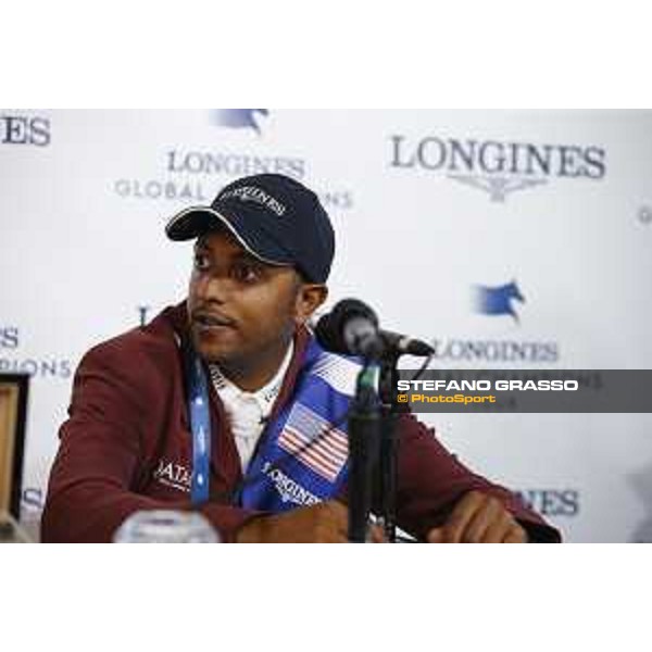 LGCT of Miami Beach - Press conference - Bassem Hassan Mohammed (QAT) - Miami Beach, - 8 April 2018 - ph.Stefano Grasso/LGCT