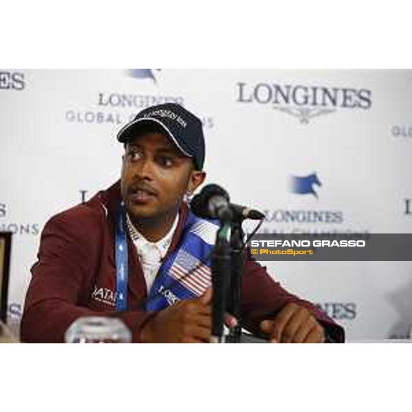 LGCT of Miami Beach - Press conference - Bassem Hassan Mohammed (QAT) - Miami Beach, - 8 April 2018 - ph.Stefano Grasso/LGCT