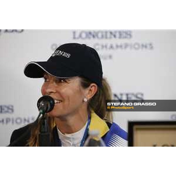 LGCT of Miami Beach - Press conference - Edwina Tops-Alexander (AUS) - Miami Beach, - 8 April 2018 - ph.Stefano Grasso/LGCT
