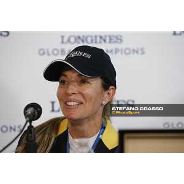 LGCT of Miami Beach - Press conference - Edwina Tops-Alexander (AUS) - Miami Beach, - 8 April 2018 - ph.Stefano Grasso/LGCT