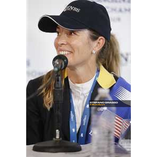 LGCT of Miami Beach - Press conference - Edwina Tops-Alexander (AUS) - Miami Beach, - 8 April 2018 - ph.Stefano Grasso/LGCT