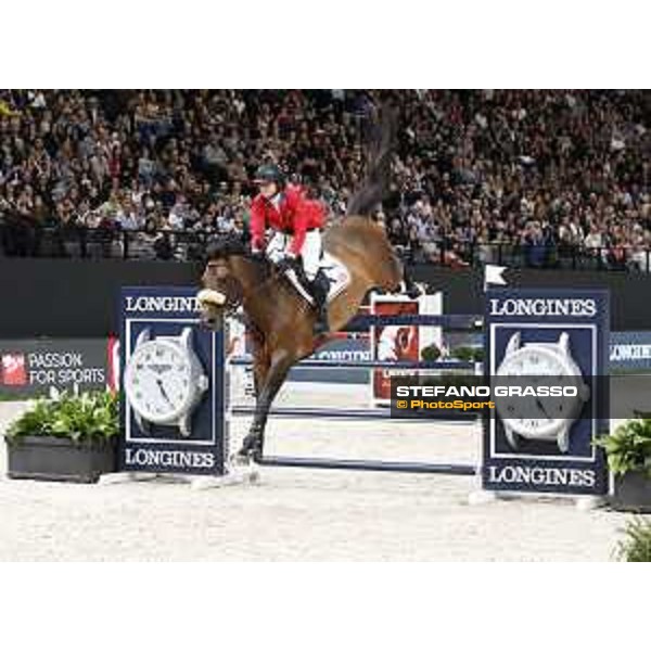 Bezzie Madden on Breitling LS wins the Longines FEI World Cup Jumping Final Paris Bercy 15th April 2018 Ph.Stefano Grasso