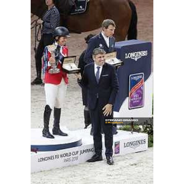 Bezzie Madden on Breitling LS wins the Longines FEI World Cup Jumping Final Paris Bercy 15th April 2018 Ph.Stefano Grasso