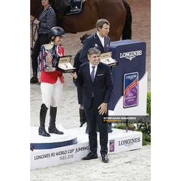 Bezzie Madden on Breitling LS wins the Longines FEI World Cup Jumping Final Paris Bercy 15th April 2018 Ph.Stefano Grasso
