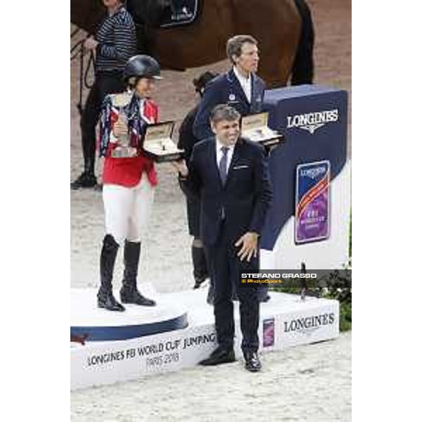 Bezzie Madden on Breitling LS wins the Longines FEI World Cup Jumping Final Paris Bercy 15th April 2018 Ph.Stefano Grasso