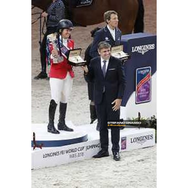Bezzie Madden on Breitling LS wins the Longines FEI World Cup Jumping Final Paris Bercy 15th April 2018 Ph.Stefano Grasso