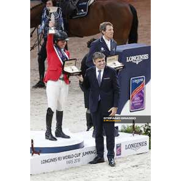 Bezzie Madden on Breitling LS wins the Longines FEI World Cup Jumping Final Paris Bercy 15th April 2018 Ph.Stefano Grasso