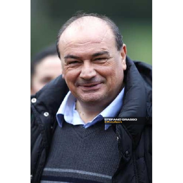 Mr. Carfagna owner of Iglesias winner of Gran Premio Firenze Firenze, 3rd febr. 2008 ph. Stefano Grasso