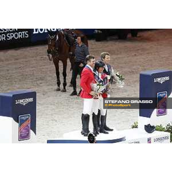 Bezzie Madden on Breitling LS wins the Longines FEI World Cup Jumping Final Paris Bercy 15th April 2018 Ph.Stefano Grasso