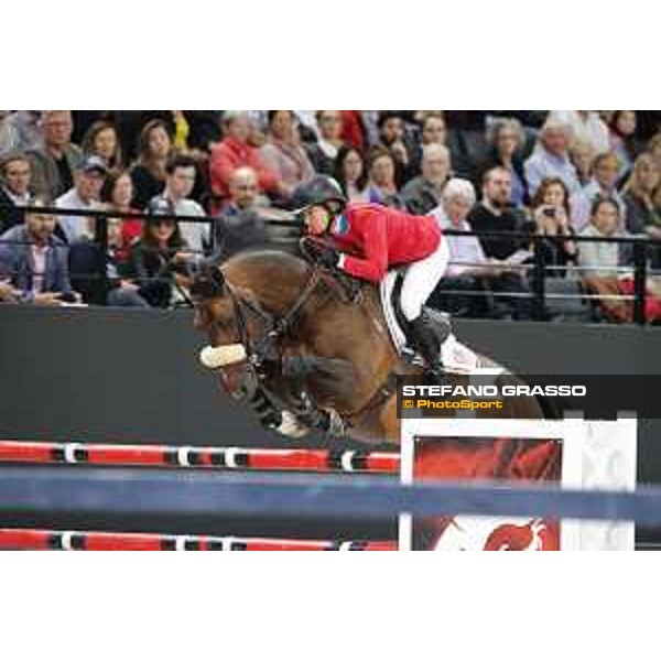 Bezzie Madden on Breitling LS wins the Longines FEI World Cup Jumping Final Paris Bercy 15th April 2018 Ph.Stefano Grasso