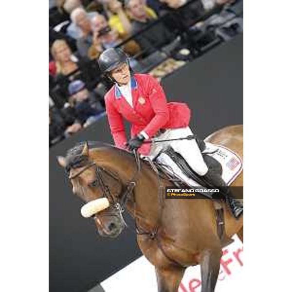 Bezzie Madden on Breitling LS wins the Longines FEI World Cup Jumping Final Paris Bercy 15th April 2018 Ph.Stefano Grasso