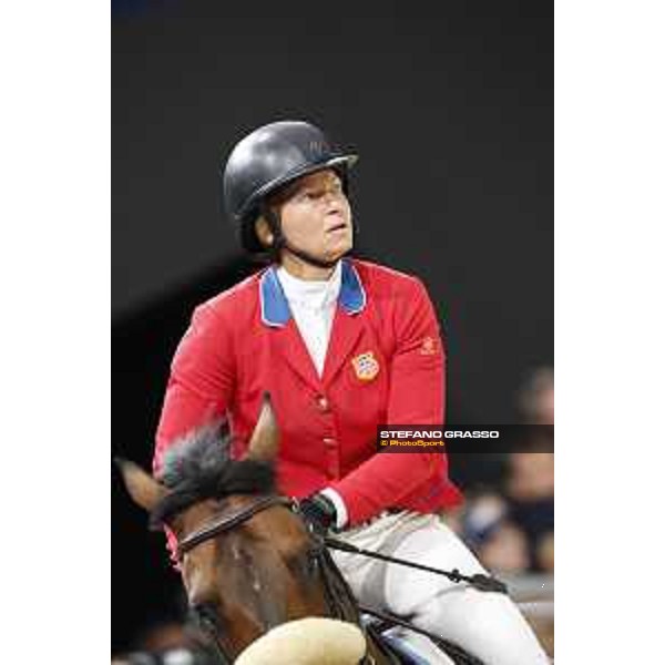 Bezzie Madden on Breitling LS wins the Longines FEI World Cup Jumping Final Paris Bercy 15th April 2018 Ph.Stefano Grasso
