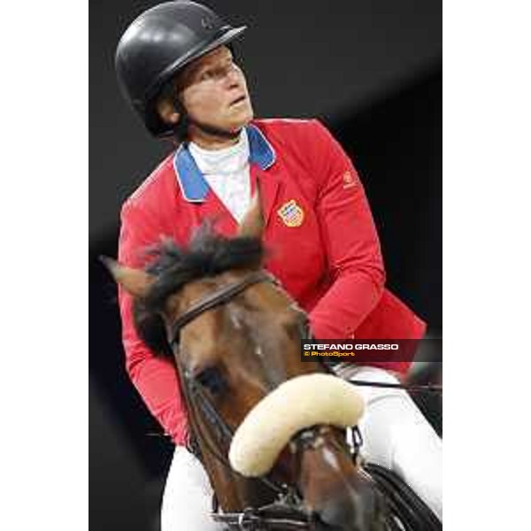 Bezzie Madden on Breitling LS wins the Longines FEI World Cup Jumping Final Paris Bercy 15th April 2018 Ph.Stefano Grasso