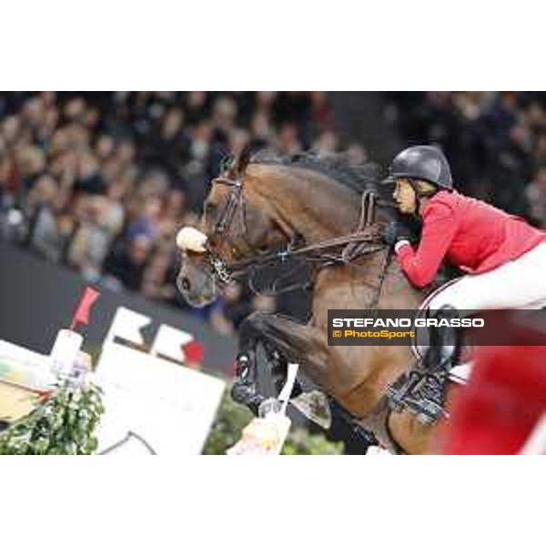 Bezzie Madden on Breitling LS wins the Longines FEI World Cup Jumping Final Paris Bercy 15th April 2018 Ph.Stefano Grasso