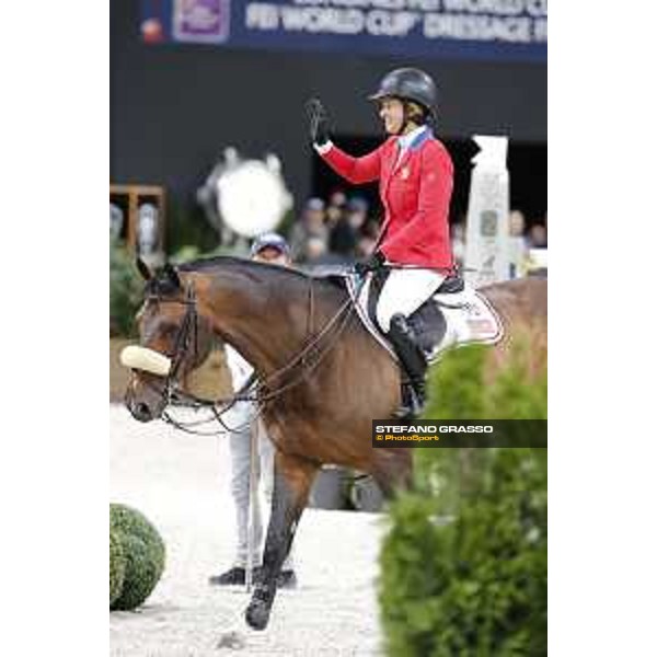 Bezzie Madden on Breitling LS wins the Longines FEI World Cup Jumping Final Paris Bercy 15th April 2018 Ph.Stefano Grasso