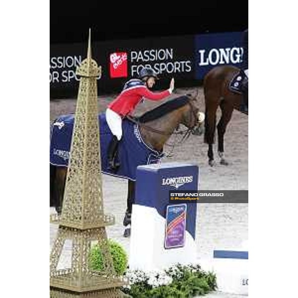 Bezzie Madden on Breitling LS wins the Longines FEI World Cup Jumping Final Paris Bercy 15th April 2018 Ph.Stefano Grasso