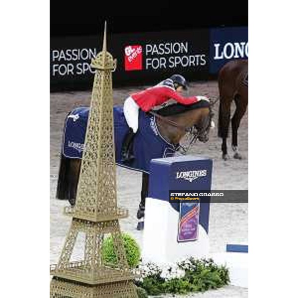 Bezzie Madden on Breitling LS wins the Longines FEI World Cup Jumping Final Paris Bercy 15th April 2018 Ph.Stefano Grasso