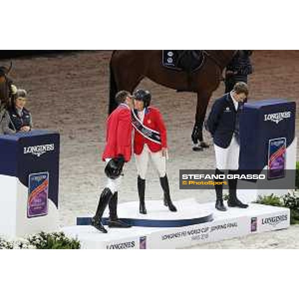 Bezzie Madden on Breitling LS wins the Longines FEI World Cup Jumping Final Paris Bercy 15th April 2018 Ph.Stefano Grasso