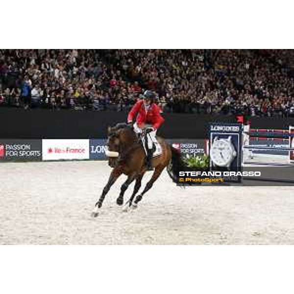 Bezzie Madden on Breitling LS wins the Longines FEI World Cup Jumping Final Paris Bercy 15th April 2018 Ph.Stefano Grasso