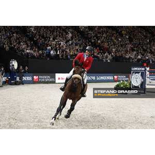 Bezzie Madden on Breitling LS wins the Longines FEI World Cup Jumping Final Paris Bercy 15th April 2018 Ph.Stefano Grasso