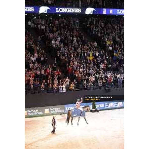 Bezzie Madden on Breitling LS wins the Longines FEI World Cup Jumping Final Paris Bercy 15th April 2018 Ph.Stefano Grasso
