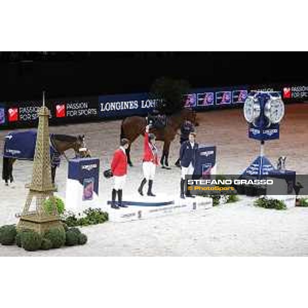 Bezzie Madden on Breitling LS wins the Longines FEI World Cup Jumping Final Paris Bercy 15th April 2018 Ph.Stefano Grasso