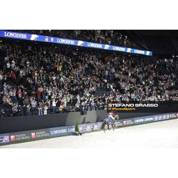 Bezzie Madden on Breitling LS wins the Longines FEI World Cup Jumping Final Paris Bercy 15th April 2018 Ph.Stefano Grasso