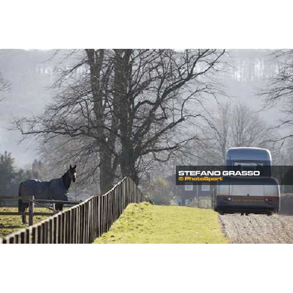 the new Kurt Equine trainingsystems car at Parkwood Stud Oxford, 11th february 2008 ph. Stefano Grasso