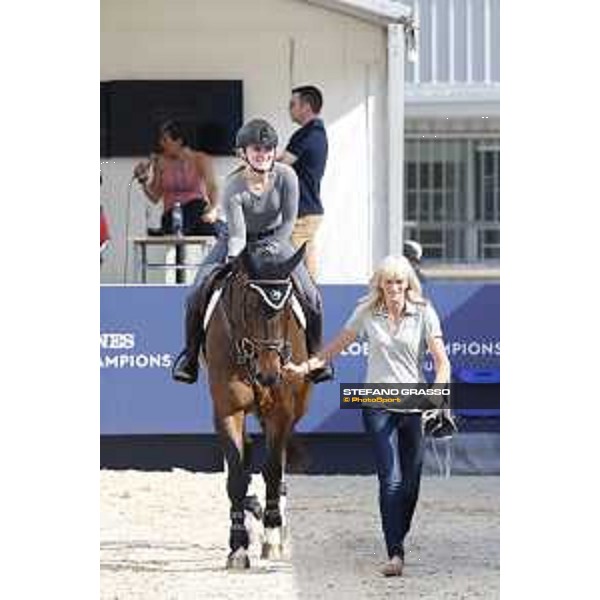 LGCT of Shanghai - Warm up - Emily Moffitt (GBR) - Shanghai, - 19 April 2018 - ph.Stefano Grasso/LGCT