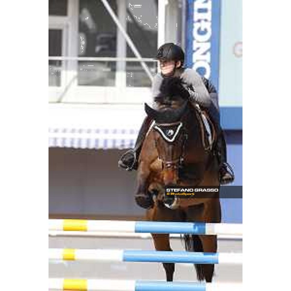 LGCT of Shanghai - Warm up - Emily Moffitt (GBR) - Shanghai, - 19 April 2018 - ph.Stefano Grasso/LGCT