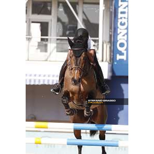 LGCT of Shanghai - Warm up - Mathilda Karlsson (SWE) on AD Quantina - Shanghai, - 19 April 2018 - ph.Stefano Grasso/LGCT