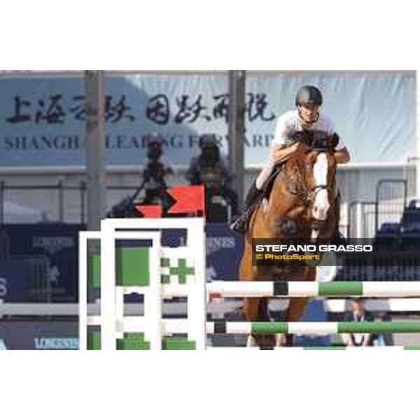 LGCT of Shanghai - Warm up - Christian Kukuk (GER) on Limonchello LT - Shanghai, - 19 April 2018 - ph.Stefano Grasso/LGCT