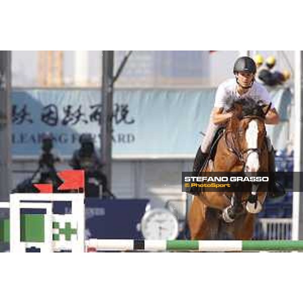 LGCT of Shanghai - Warm up - Christian Kukuk (GER) on Limonchello LT - Shanghai, - 19 April 2018 - ph.Stefano Grasso/LGCT