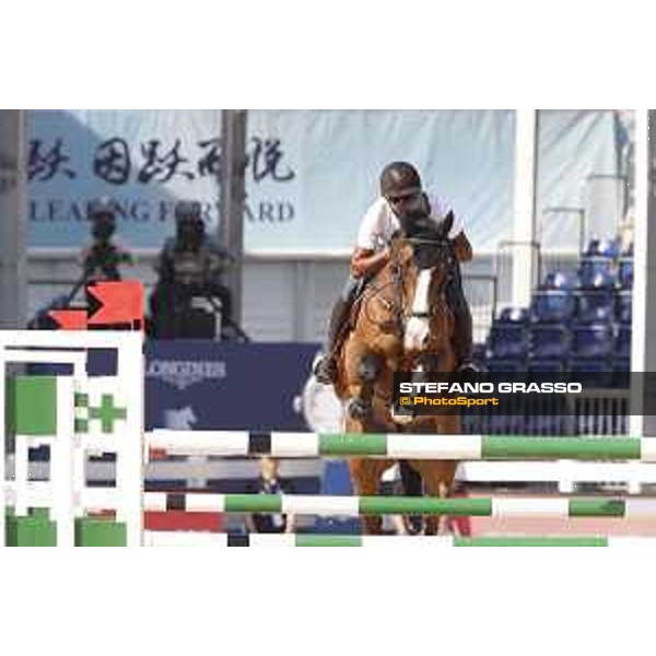 LGCT of Shanghai - Warm up - Bassem Hassan Mohammed (QAT) on The Toymaker - Shanghai, - 19 April 2018 - ph.Stefano Grasso/LGCT