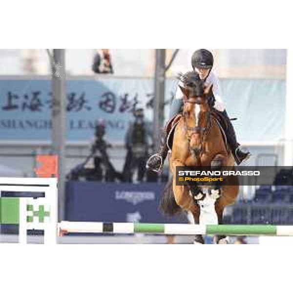 LGCT of Shanghai - Warm up - Alexandra Thornton (GBR) - Shanghai, - 19 April 2018 - ph.Stefano Grasso/LGCT