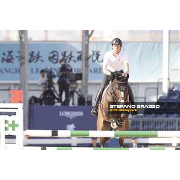 LGCT of Shanghai - Warm up - Scott Brash (GBR) on Hello Shelby - Shanghai, - 19 April 2018 - ph.Stefano Grasso/LGCT