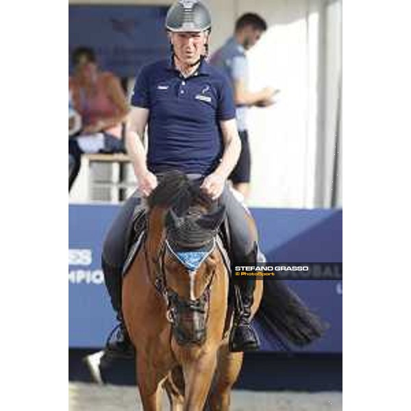 LGCT of Shanghai - Warm up - Ludger Beerbaum (GER) on Cool Down 7 - Shanghai, - 19 April 2018 - ph.Stefano Grasso/LGCT