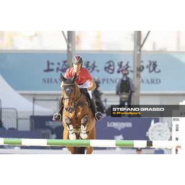 LGCT of Shanghai - Warm up - Pius Schwizer (SUI) on Living The Dream - Shanghai, - 19 April 2018 - ph.Stefano Grasso/LGCT