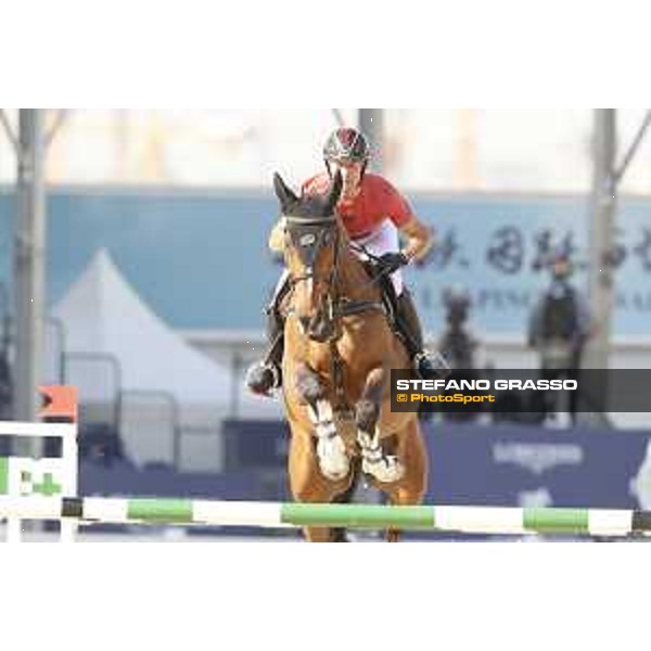 LGCT of Shanghai - Warm up - Pius Schwizer (SUI) on Living The Dream - Shanghai, - 19 April 2018 - ph.Stefano Grasso/LGCT